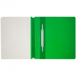 Папка-скоросшиватель "Berlingo", А5, 180 мкм, зеленая фото книги 2