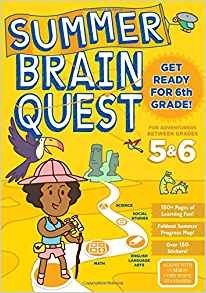 Summer Brain Quest: Between Grades 5 & 6 фото книги