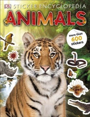 Sticker Encyclopedia Animals фото книги
