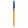 Ручка шариковая СТАММ "Оптима" синяя, 1,0 мм, оранжевый корпус. Арт. РШ-30384 фото книги маленькое 4