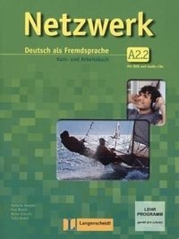 Netzwerk A2. Kurs- und Arbeitsbuch + DVD, + 2 CD (+ DVD) фото книги