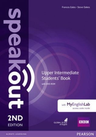 Speakout. Upper Intermediate. Students' Book with MyEnglishLab Access Code (+ DVD) фото книги