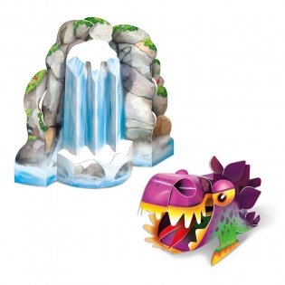 Динозавры. Книжка с фигурами фото книги 3