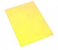 Папка-уголок А4 "Semi-Clear Extra Light L-FILE", желтая фото книги