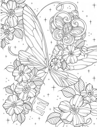 Romantasy: A Coloring Book фото книги 7