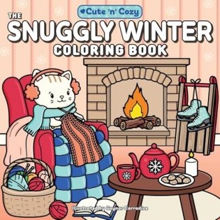 Snuggly Winter Coloring Book фото книги