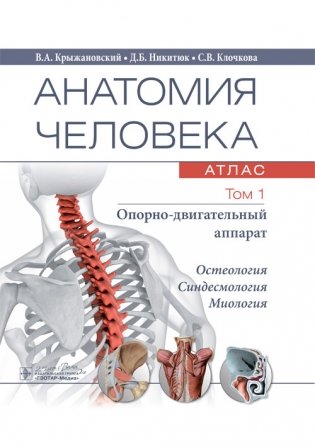 Анатомия человека. Том 1. Остеология, артросиндесмология, миология. Атлас фото книги