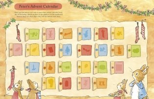 A Peter Rabbit Sticker Activity Book. Christmas Sticker Fun фото книги 2