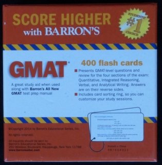 Barron's GMAT Flash Cards фото книги 2
