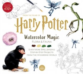 Harry Potter Watercolour Wizardry  фото книги