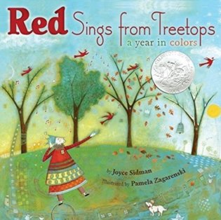 Red Sings from Treetops: A Year in Colors фото книги