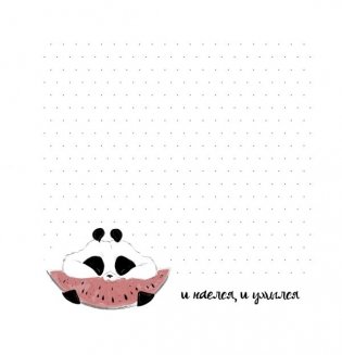Блокнот "Пандыч". Не знаю чем я занят, но мне всегда некогда (розово-голубой) фото книги 2
