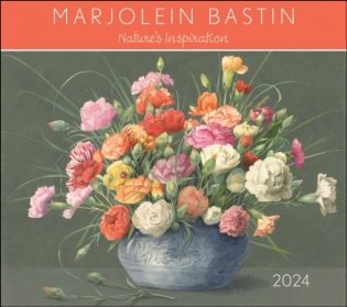 Marjolein Bastin Nature's Inspiration 2024 Deluxe Wall Calendar with Print фото книги