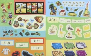 The Smartest Giant in Town Sticker Book фото книги 2