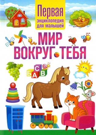 Мир вокруг тебя. Первая энциклопедия для малышей фото книги
