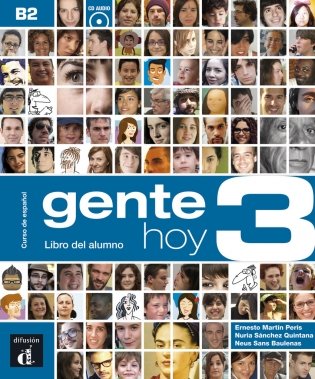 Gente Hoy 3 - Libro del alumno (nivel B2) (+ CD-ROM) фото книги