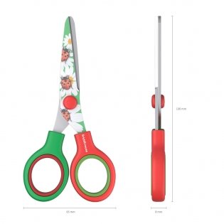 Ножницы с печатью на лезвии "Лето", 13 см фото книги 2