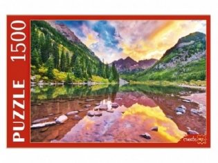 Пазлы "Озеро в горах Марун Беллс", 1500 элементов фото книги