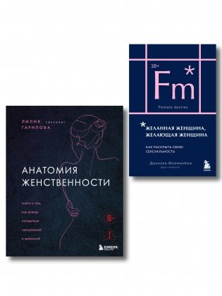 Комплект из 2-х книг: Анатомия женственности + Желанная женщина, желающая женщина (карманный формат) (ИК) фото книги