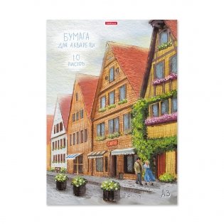 Бумага для акварели "Promenade", А3, 10 листов фото книги
