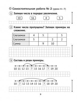 Математика. 2 класс. Тематические самостоятельные и контрольные работы. Вариант 1 фото книги 4