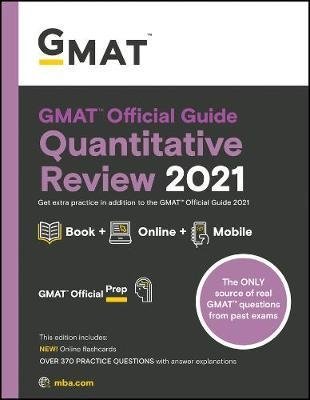 GMAT Official Guide Quantitative Review 2021. Book + Online Question Bank фото книги