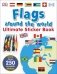 Flags Around the World. Ultimate Sticker Book фото книги маленькое 2