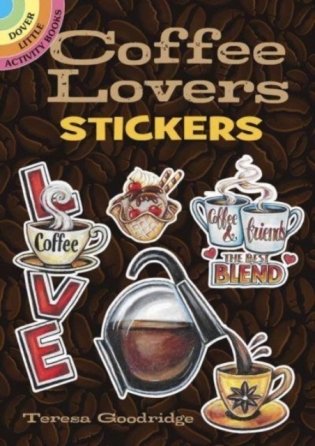 Coffee lovers stickers фото книги