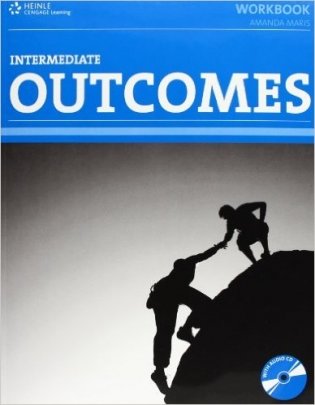 Outcomes Intermediate Workbook фото книги