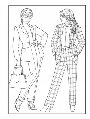 Creative Haven That's So 90s! Coloring Book фото книги 6