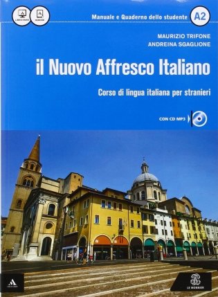IL NUOVO AFFRESCO ITALIANO. Corso di lingua italiana per stranieri. Livello A2 (+ Audio CD) фото книги
