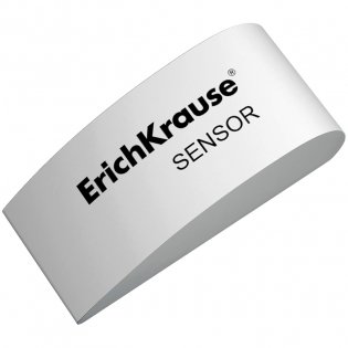 Ластик "Sensor. White", белый, скошенный фото книги