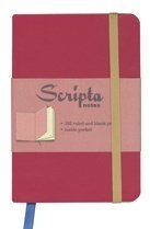 Scripta Notes. Small. Cinnabar. Ruled Journal фото книги