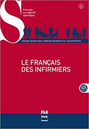 Le français des infirmiers: B1-B2 (+ DVD) фото книги