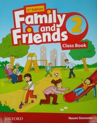 Family and Friends 2. Class Book with Student's Site фото книги