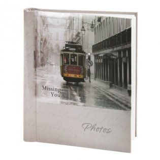 Фотоальбом "Трамвай", 20 магнитных листов, 23х28 см фото книги