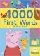 Peppa Pig: 1000 First Words Sticker Book фото книги маленькое 2