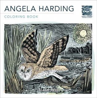 Angela Harding Coloring Book фото книги