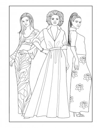 Creative Haven That's So 90s! Coloring Book фото книги 9