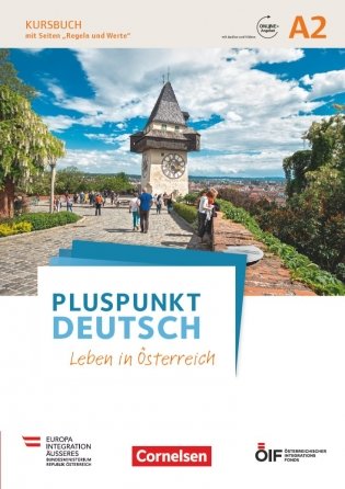 Pluspunkt Deutsch. Leben in Osterreich A2. Kursbuch (+ DVD) фото книги