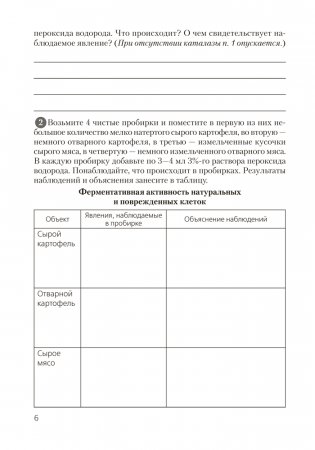 Тетрадь для лабораторных и практических работ по биологии для 11 класса. Повышенный уровень. ГРИФ фото книги 5
