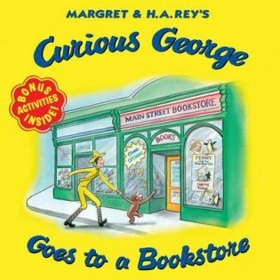 Curious George Goes to a Bookstore фото книги