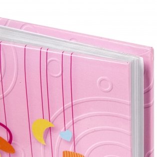 Фотоальбом "Baby Girl", на 200 фото 10х15 см, цвет обложки розовый фото книги 6