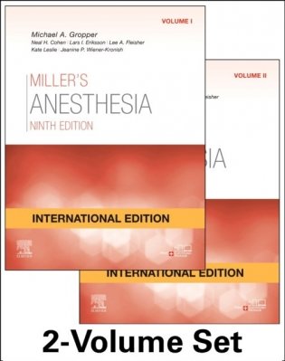 Miller's Anesthesia International Edition. 2 Volume Set (количество томов: 2) фото книги