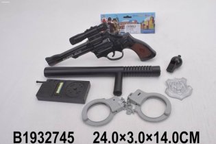 Набор оружия "Полицейский" (5 предметов) фото книги