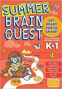 Summer Brain Quest: Between Grades K & 1 фото книги