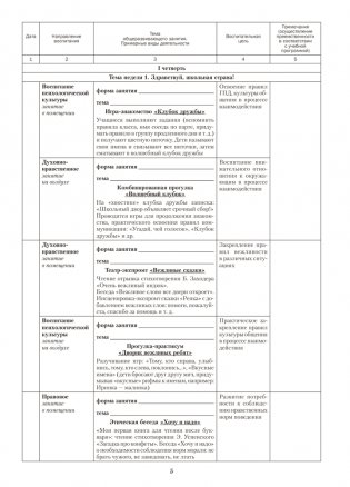 Группа продленного дня. 1 класс. Примерное календарно-тематическое планирование. 2025/2026 учебный год фото книги 4