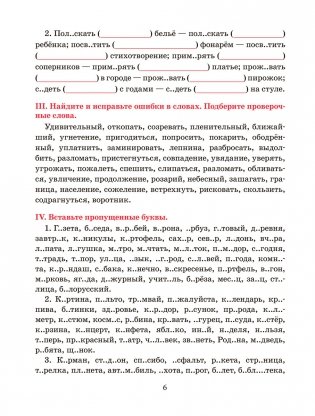 Русский язык. Тренажёр по орфографии и пунктуации. 5 класс фото книги 7