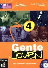 Gente Joven 4. Libro del alumno (+ Audio CD) фото книги