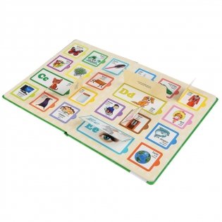 Английская азбука. 100 окошек для малышей фото книги 2